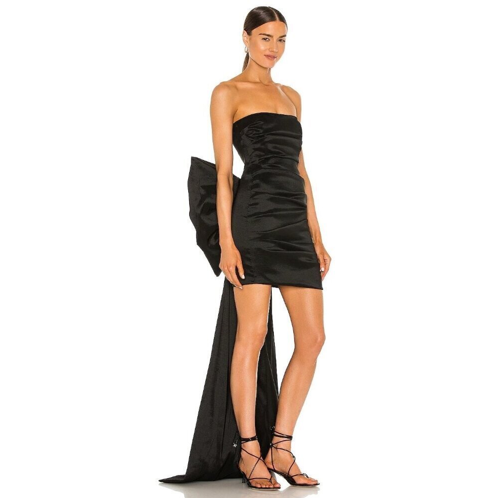 Nookie Adore 2Way Dress in Black Medium New Womens Mini Bow Back